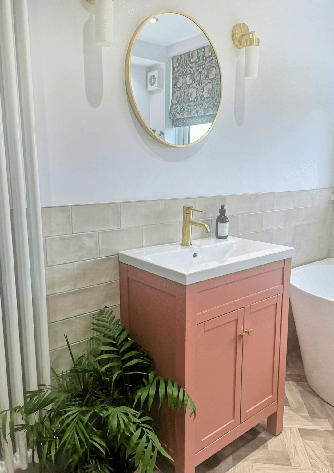 Affordable bathroom interior design, refurbish and styling for small homes – Helion Interiors Kingston