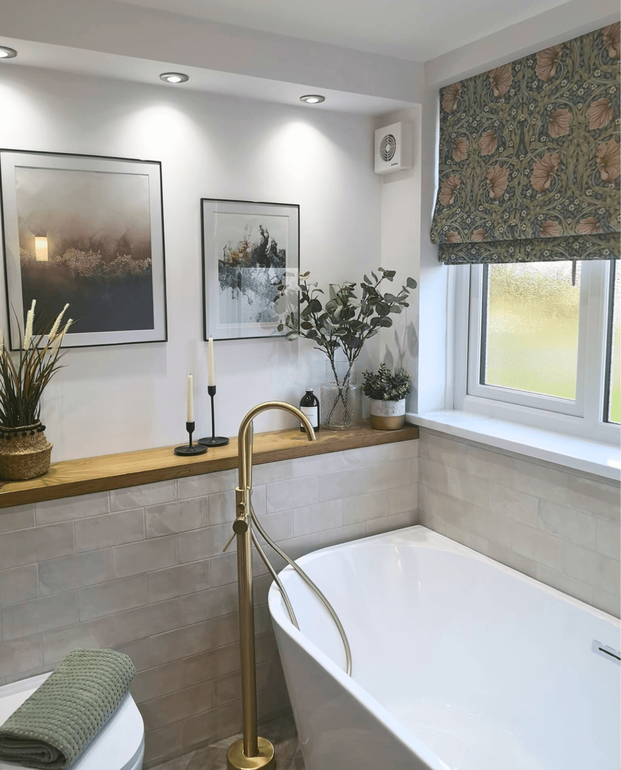 Affordable bathroom interior design, refurbish and styling for small homes – Helion Interiors Kingston